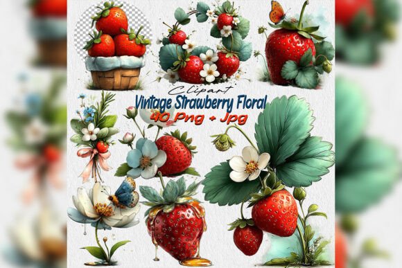 Embracing Nostalgia: The Art of Vintage Strawberry Floral Design for Mother’s Day