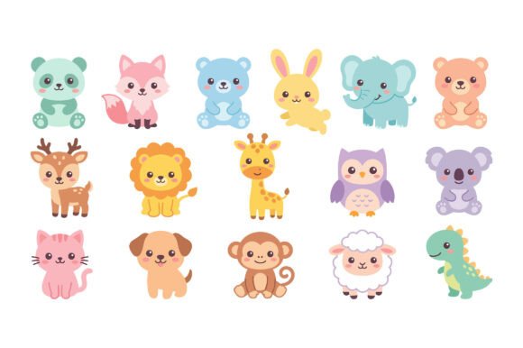 Evaluating the Cute Animals Illustration Bundle for Creative Projects