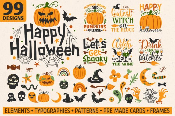 Halloween Graphics Bundle SVG, PNG, EPS: The Ultimate Resource for Spooky Season Creations