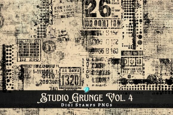 Studio Grunge Digi Stamps Vol. 4: A Crafter’s Guide