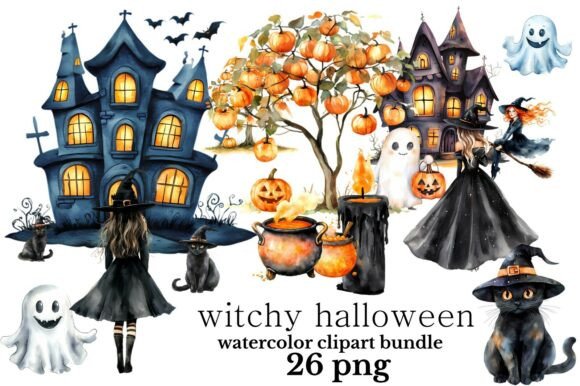Witchy Halloween Watercolor: A Comprehensive Guide to Spooky Artistry